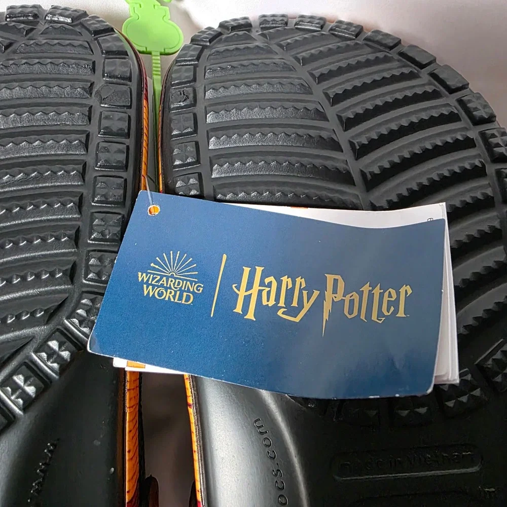 Crocs Harry Potter‎ Gryffindor Classic Clogs Black Red Yellow Size M10 W12
